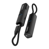 Porodo 7-in-1 Multiport USB Hub - Black