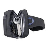 Porodo Lifestyle Cross Body Sling Bag With Fingerprint Lock - Black/Blue