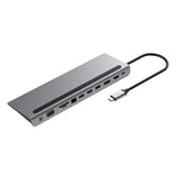 Powerology 11 In 1 Multi-Display USB-C Hub And Laptop Stand