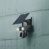 Powerology 4G/WiFi 360° Dual Lens Outdoor Camera - Black