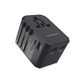 Powerology Universal Charger With TriPle USB-A Ports - Black