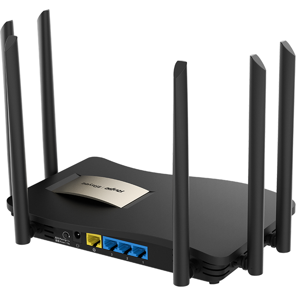 Pro 1300M Dual-Band Gigabit Wireless Router, Ruijie Rg-Ew1200G-Ruijie Wireless Router-Ruijie-Star Light Kuwait