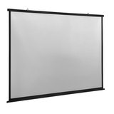 Projector Screen Manual Wall Curtain 72 inch 16:9 Ratio