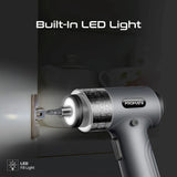 Promate 36-Pieces Wireless Electric Screwdriver Kit with LED Fill Light