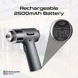 Promate 36-Pieces Wireless Electric Screwdriver Kit with LED Fill Light