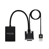 Promate Adaptor Kit with Audio Support VGA-to-HDMI