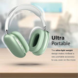 Promate AirBeat High Fidelity Stereo Wireless Headphone - Green