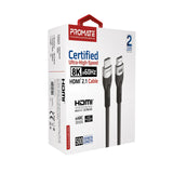 Promate Certified Ultra-High-Speed 8K@60Hz HDMI Cable 5 Meter