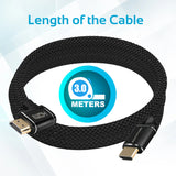 Promate High Definition Right Angle 4K HDMI Audio Video Cable