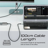 Promate Splitter Cable with Dual HDMI Ports 4K@60Hz HDMI
