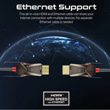 Promate Unidirectional HD 4K@60Hz HDMI® Audio Video Cable