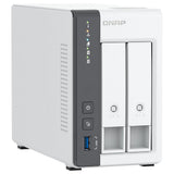 QNAP TS-216G 2 Bay NAS Enclosure for Cloud Storage, 2.5GbE