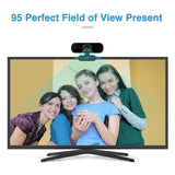 كاميرا ويب رابو C260 مع ميكروفون مانع للضوضاء - دقة 1080p FHD / USB - أسود