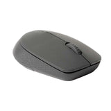 ماوس لاسلكي صامت Rapoo M100 - 2.4 جيجاهرتز / 1300 نقطة في البوصة / بلوتوث / USB - رمادي داكن