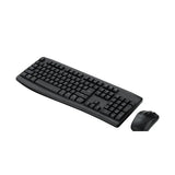 Rapoo X1800Pro Wireless Optical Mouse & Keyboard AR - Black