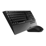 Rapoo X1960 Wireless Combo – Black Multimedia Keyboard Mouse – AR | Eng