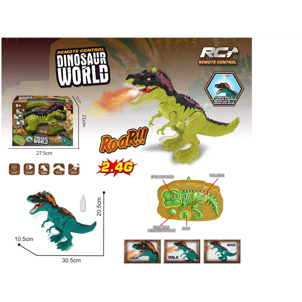 Remote Control Dinosaur World Green Lh D003 Star Light Kuwait