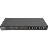 Reyee 16-Port 10/100Mbps Desktop Unmanaged Poe Switch Rg-Es118S-Lp-Ruijie Switches-Ruijie-Star Light Kuwait