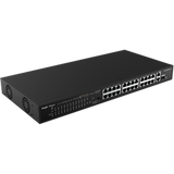 Reyee 24-Port 10/100 Mbps With 2-Port Gigabit Rackmount Poe Switch Rg-Es126S-Lp-Ruijie Switches-Ruijie-Star Light Kuwait