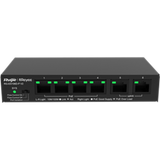 Reyee 6-Port 10/100Mbps Desktop Unmanaged Poe Switch Rg-Es106D-P-Ruijie Switches-Ruijie-Star Light Kuwait