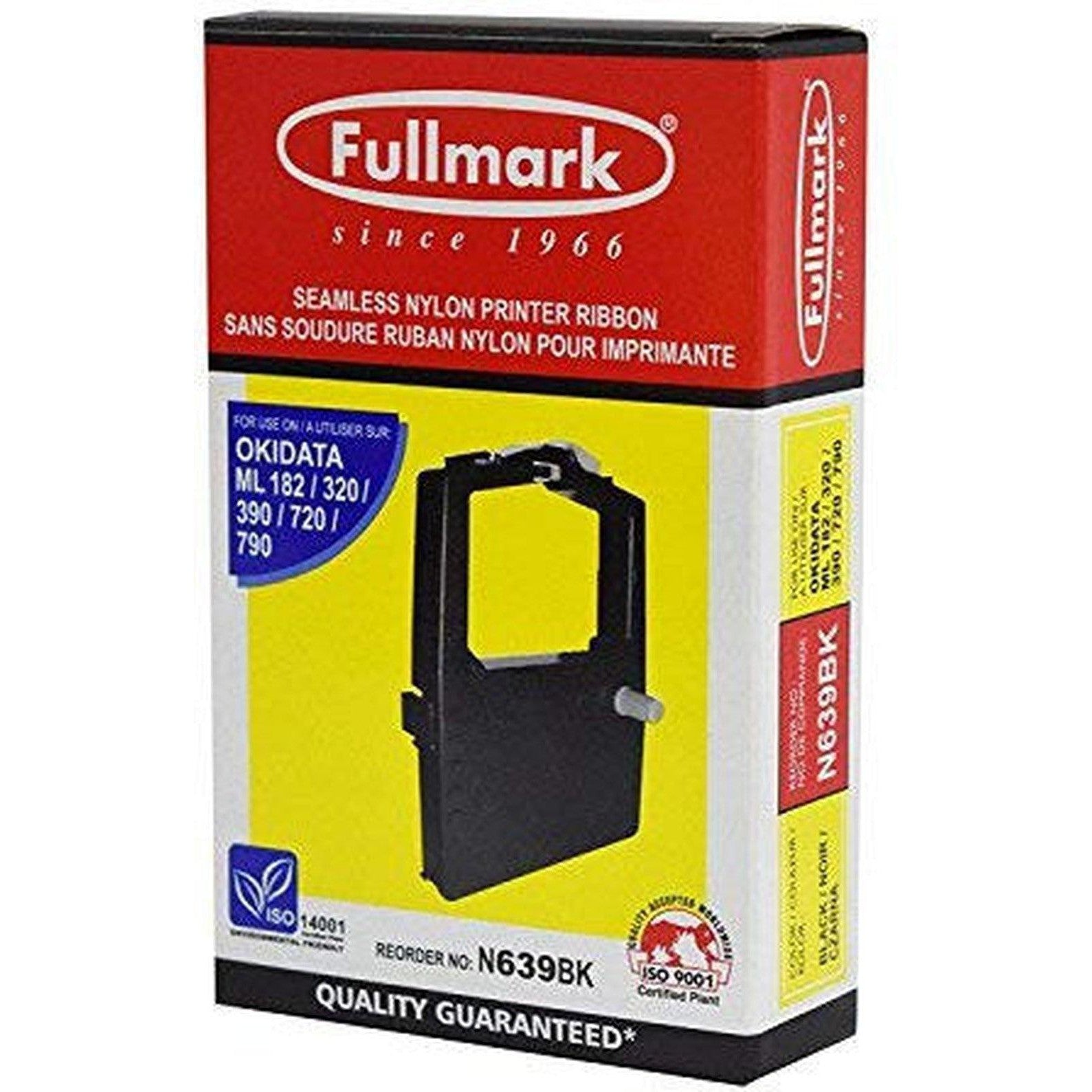 Ribbon Fullmark Oki Ml 182/320 / 390/720 / 790182 Black Ribbon Cartridge-Compatible Inks-Other-Star Light Kuwait