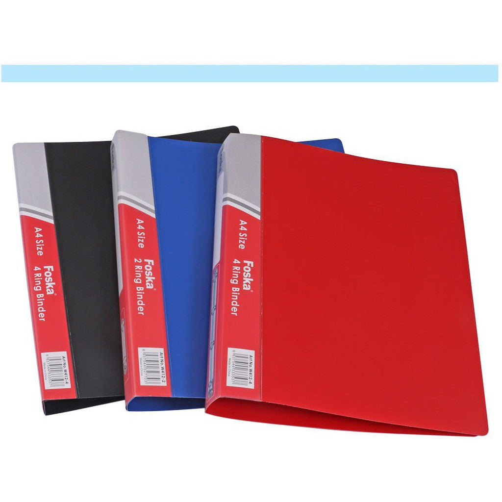 Ring Binder Hole File (W412-2)-Filiing Accessories-Foska-Star Light Kuwait