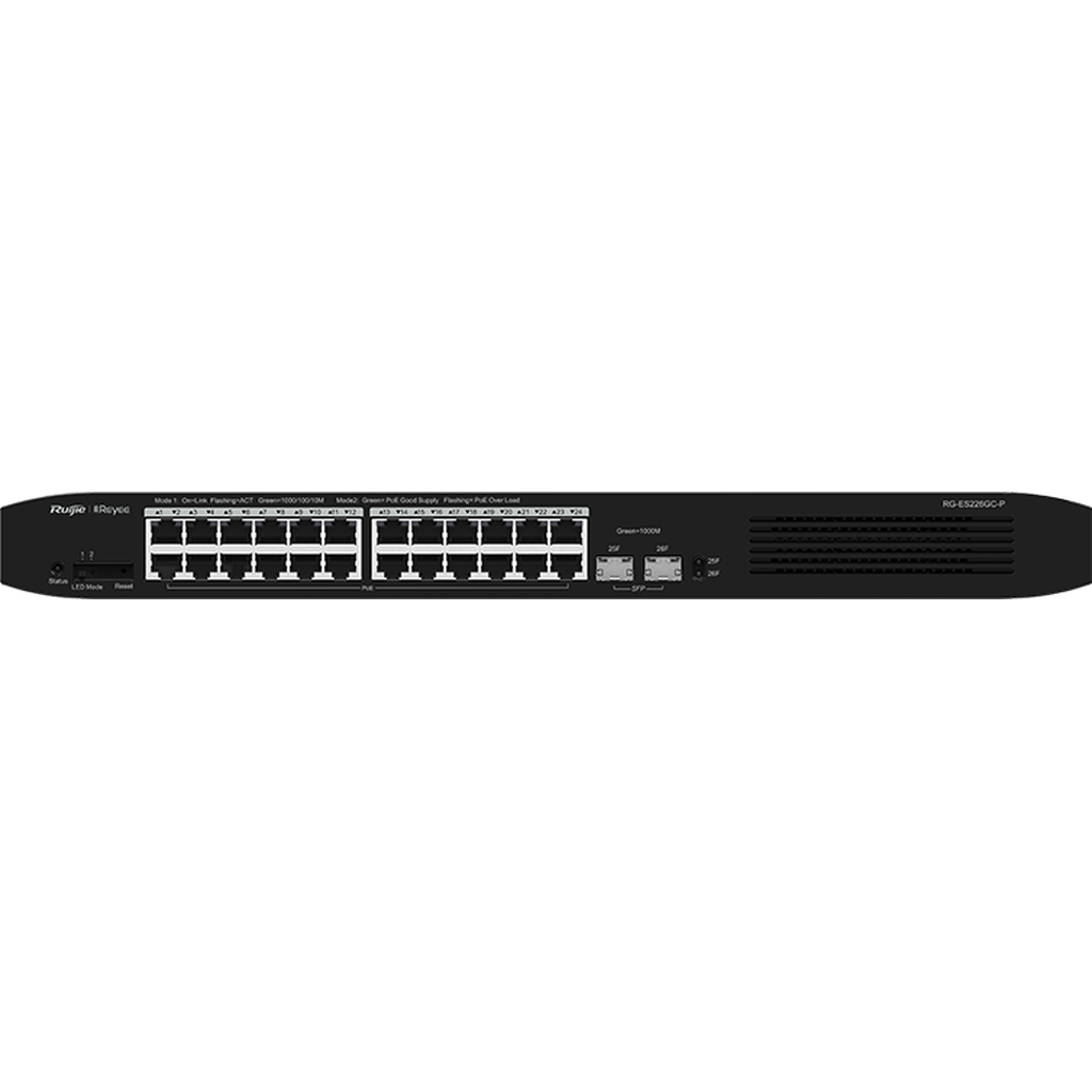 Ruijie Rg-Es226Gc-P 26-Port Gigabit Smart Poe Switch-Rujie Switches-Ruijie-Star Light Kuwait