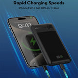 Ravpower Rp-Pb1237 Pd20W Pioneer 10000Mah 3-Port Power Bank Black