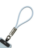 SIA Powerlink - Soft Rubber Type C - Type C Lanyard Cable 60W - 30Cm - Light Blue
