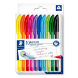STAEDTLER BALLPEN ASSORTED 10COL