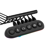 STREAMPLIFY HUB DECK 5 RGB - Black