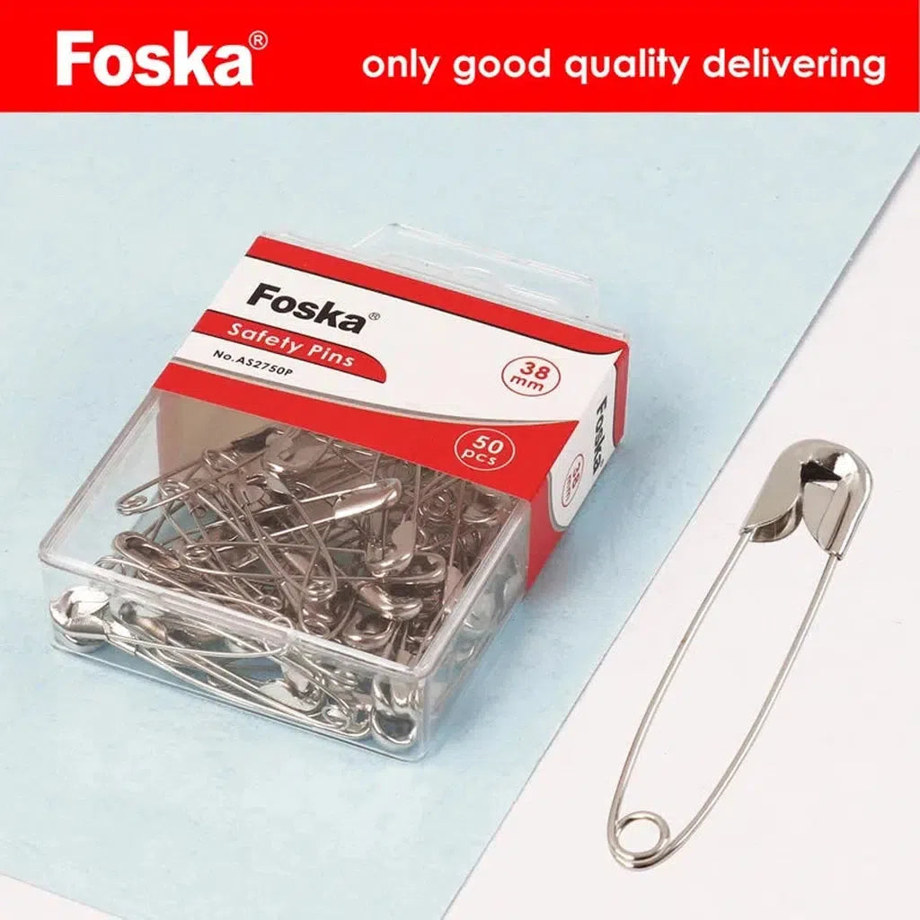 Safety Pins Big 50pcs/Box – Star Light Kuwait
