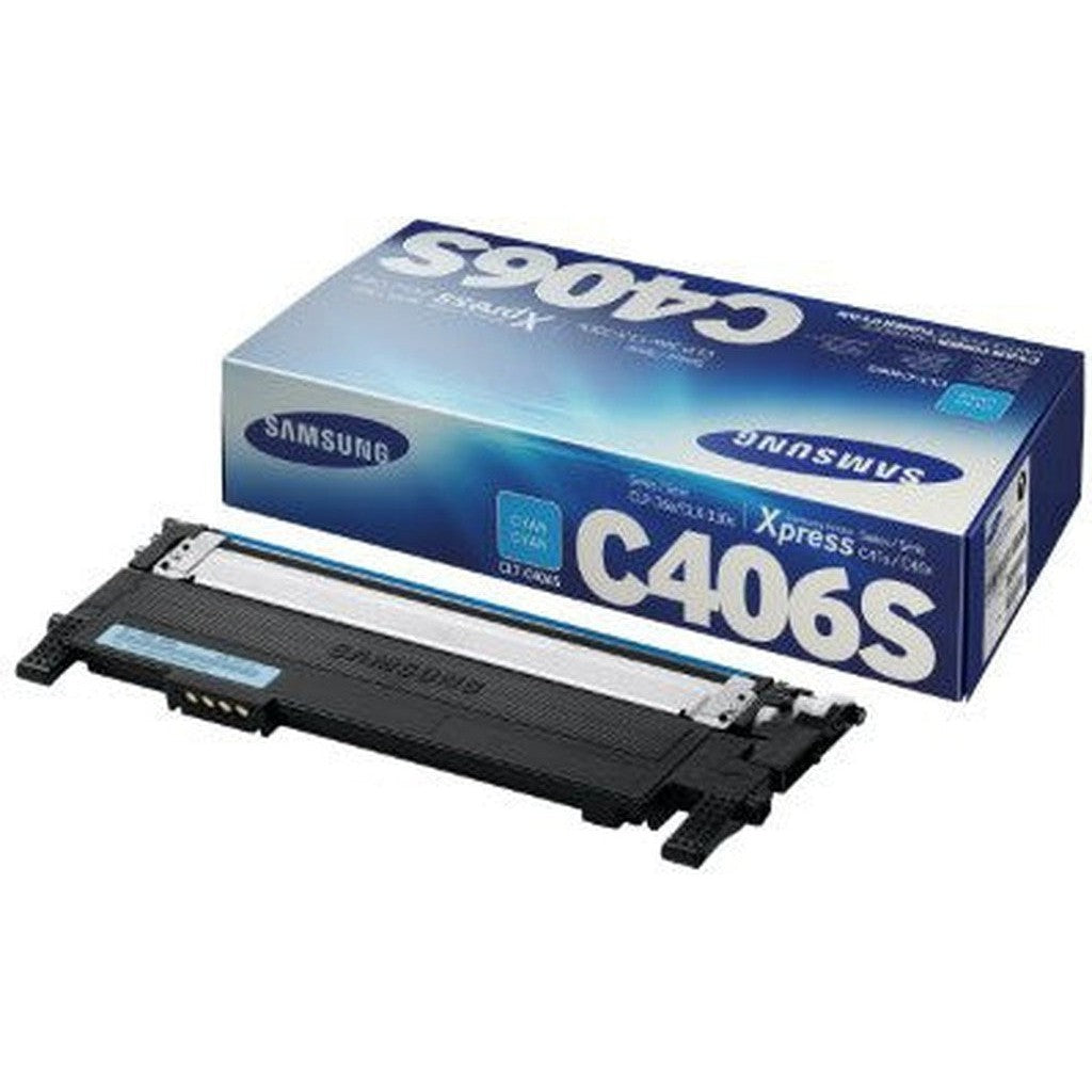 Samsung 406 Clp Cyan-Inks And Toners-Samsung-Star Light Kuwait