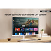 Samsung 4K UHD M70D Smart Monitor - 32.0" 4K UHD / 4ms / HDMI / USB / Blutetooth v5.2 / White - Monitor