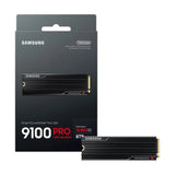 Samsung (9100 PRO) With Headsink 8TB Internal SSD PCIe Gen 5x4 NVMe, Speeds Up to 14,800 MB/s, PS Compatible