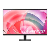 شاشة سامسونج الذكية LS32D706EAMXUE - 32 بوصة، دقة 4K، زمن استجابة 5 مللي ثانية، منفذ HDMI، منفذ DisplayPort، لون أسود