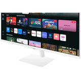 شاشة سامسونج الذكية M50D FHD - 27 بوصة FHD / 4 مللي ثانية / HDMI / USB / بلوتوث / أبيض - رقم الموديل LS27DM501EMXUE