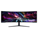 شاشة سامسونج أوديسي نيو جي 9 المنحنية مقاس 57 بوصة بدقة UHD مزدوجة، 4K (7680x2160)، لوحة VA، 240 هرتز، 1 مللي ثانية، HDMI 2.1، DP 2.1، شاشة ألعاب احترافية بتقنية FreeSync Premium + قرص SSD محمول سامسونج T7 بسعة 2 تيرابايت مجاناً (MU-PC2T0T/WW)