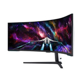 شاشة سامسونج أوديسي نيو جي 9 المنحنية مقاس 57 بوصة بدقة UHD مزدوجة، 4K (7680x2160)، لوحة VA، 240 هرتز، 1 مللي ثانية، HDMI 2.1، DP 2.1، شاشة ألعاب احترافية بتقنية FreeSync Premium + قرص SSD محمول سامسونج T7 بسعة 2 تيرابايت مجاناً (MU-PC2T0T/WW)
