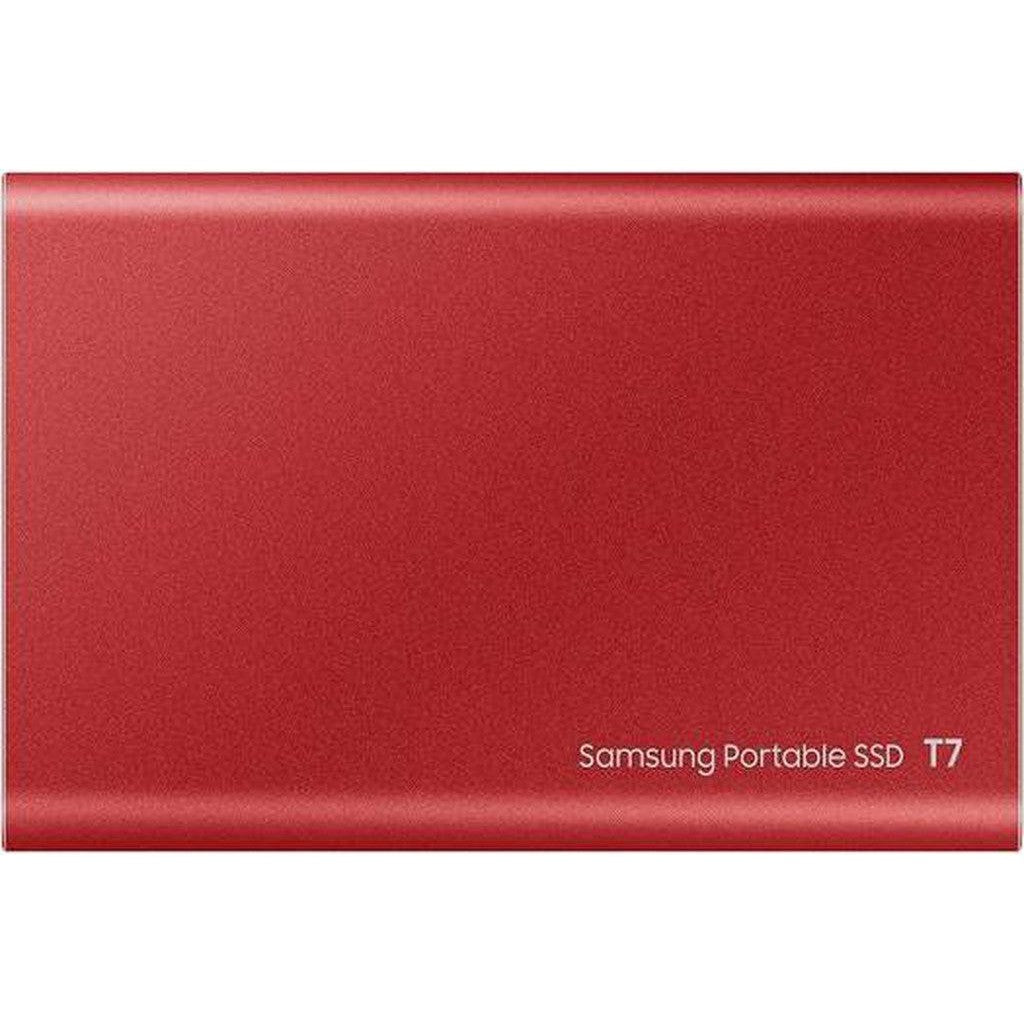 Samsung T7 Ssd 2Tb Portable Usbc External Solid State Drive Mu-Pc2T0R-Ssd-Samsung-Star Light Kuwait