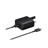 Samsung Travel Adapter With Cable - 25W / USB Type-C / 1 Meter / Black