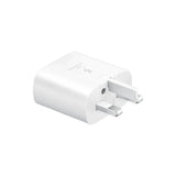 محول سفر سامسونج بدون كابل - 25 واط / منفذ USB من النوع C / أبيض