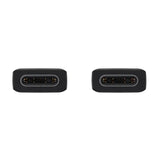كابل سامسونج USB-C إلى USB-C - 1 متر / 3 أمبير / أسود