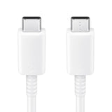 كابل سامسونج USB-C إلى USB-C - 1 متر / 3 أمبير / أبيض