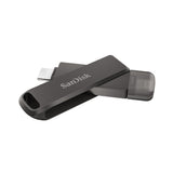SanDisk 128GB iXpand Flash Drive Luxe, USB-C | Lightning iPhone, iPad