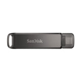 SanDisk 128GB iXpand Flash Drive Luxe, USB-C | Lightning iPhone, iPad