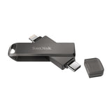 SanDisk 128GB iXpand Flash Drive Luxe, USB-C | Lightning iPhone, iPad