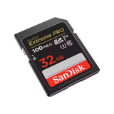 SanDisk Extreme PRO SDHC And SDXC UHS-I Card - 32GB / Up to 100 MB/s
