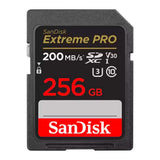 بطاقة ذاكرة SanDisk Extreme PRO UHS-I MicroSD – سعة 256 جيجابايت / سرعة نقل بيانات 200 ميجابايت/ثانية 