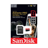 بطاقة ذاكرة SanDisk Extreme PRO microSDXC UHS-I مع محول - سعة 1 تيرابايت / سرعة تصل إلى 200 ميجابايت/ثانية